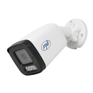Camera supraveghere video PNI IP515J POE, bullet 5MP, 2.8mm, pentru exterior, audio bidirectional, a