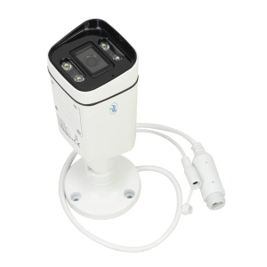 Camera supraveghere video PNI IP5POE, 5MP, D-WDR, 4.0mm, 6 LED-uri, IP66, alb, are functii AI human 