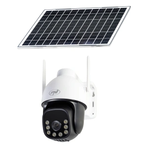 Camera supraveghere video PNI IP74 Live AOV Black Light 4MP GSM 4G cu panou solar si acumulator 1600
