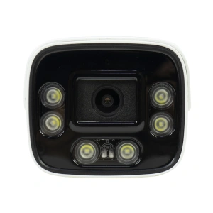 Camera supraveghere video PNI IP780 8MP, 4K, IP, 6 LED-uri IR, IP66, alb