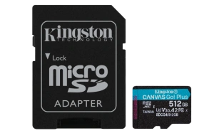 Card de Memorie Kingston 512GB Canvas Go! Plus CL10