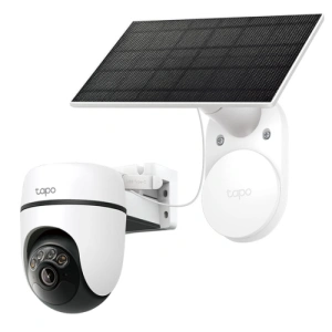 Solar Cam 2K Pan/Tilt (2-Cam Kit) HB112, 1/2.8" CMOS Sensor, 2× 850nm IR LED, 2× LED(Color Temperature: 3000K), Pan Mechanical Range: 340° (360° Pan Coverage), Tilt Mechanical Range: 90° (130° Tilt Coverage)