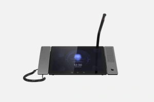 Unitate de control( Master station) cu Android pentru videointerfonie Hikvision DS-KM9503, 10.1-inch IPS cu touch screen, rezolutie 1280 × 800, sistem de operare Android 7.1, server SIP integrat, se pot conecta pana la 10000 de dispozitive, suporta pana l