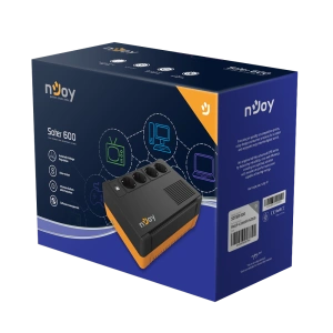 UPS nJoy Soter 600, 600VA/ 360W, 4 Prize Schuko cu protectie