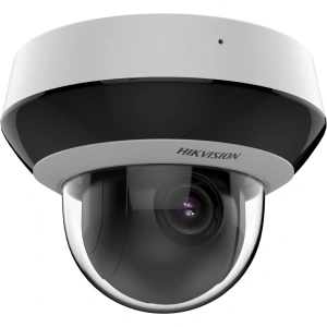 Camera de supraveghere IP Mini Dome PTZ 4X Outdoor 4MP Hikvision DS-2DE2A404IWG1-E/W, lentila varifocala: 2.8-12mm, iluminare min: Color: 0.005 Lux @ (F1.8, AGC ON),B/W: 0.001 Lux @ (F1.8, AGC ON),0 Lux with IR, microfon si difuzor incorporat, interfata a