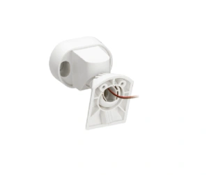 Suport detector OPTEX CW-G3 - compatibil FLX-A-AM, FLX-A-DAM-X5; Instalare pe perete sau tavan; Reglabil pe orizontala - 45grade/stanga si 45 grade/dreapta; Reglabil pe verticala - 5grade/sus si 20grade/jos; Sistem de protectie cablu la sabotaj - cablul t