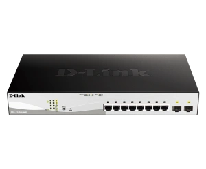 Switch D-Link DGS-1210-10MP, Gigabit, 8 porturi, PoE - Img 3