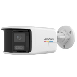 Camera de supraveghere IP Bullet 6MP ColorVu Hikvision DS-2CD1T67G2HP- LIUF/SL(2.8MM), lentila fixa 2.8mm, iluminare: Color: 0.001 Lux @ (F1.0, AGC ON),B/W: 0 Lux cu IR: 30m, microfon incorporat, difuzor incorporat, alarma la evenimente: Motion detection