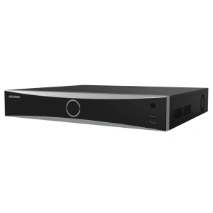 NVR Hikvision 16 canale AcuSense DS-7716NXI-K4(D); 2-ch@12 MP or 4-ch@8 MP or 8-ch@4 MP or 16-ch@1080p, H.265+/H.265/H.264+/H.264, iesiri: HDMI/VGA, 4x SATA max 16TB pe HDD, AI by NVR Facial recognition, perimeter protection, motion detection 2.0, AI by C