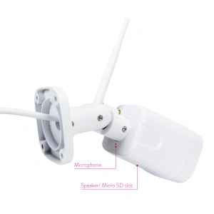 Pachet camera supraveghere video wireless PNI House IP55 si panou solar fotovoltaic PNI PSF6020A