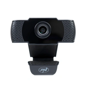 Pachet camera Web PNI CW1850 Full HD 1080P 2MP, USB, clip-on si sticky Pad Drapel inclus