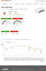 STE2 R2 › Dispozitiv Monitorizare Mediu LAN WiFi SNMP cu Suport PoE - Img 2