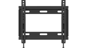 Suport de perete Hikvision DS-DM1940W; Solid steel structure, preventing screen bending or twisting Cold-rolled steel plate (SPCC) Quick and easy installation Dimensiuni: 250 mm × 220 mm × 25mm Greutate: 0.75 ± 0.5 Kg Culoare: negru