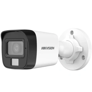 Camera de supraveghere Hikvision Mini Bullet DS-2CE16D0T-LFS (2.8mm) 2MP; Smart Hybrid Light Audio; Senzor: 2 MP CMOS; Rezolutie 2MP; Iluminare: 0.01 Lux @ (F1.6, AGC ON), 0 Lux with IR, Day & Night ICR; Lentila: 2.8 mm,horizontal FOV: 101°, vertical FOV: