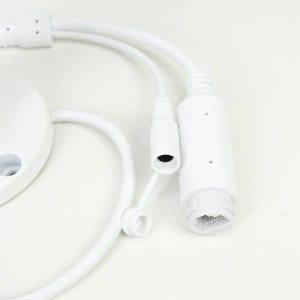 Camera supraveghere video PNI IP5POE, 5MP, D-WDR, 4.0mm, 6 LED-uri, IP66, alb, are functii AI human 