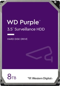 HDD Internal WD Purple, 8TB, 5400RPM, 256MB, SATA III