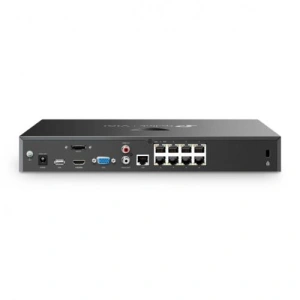 NVR PoE + HHD 2TB TP-Link VIGI 8 canale 2008H-8MP-2TB ; 93W, 8 MP,2 SATA Interface, max 16TB(neinclus), 1x 2TB inclus, H.265+; ONVIF, detecție mișcare, linie, intruziune, persoane, vehicule etc. - Img 2