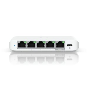 Switch Ubiquiti UniFi Flex Mini 2.5G, 5 porturi, PoE