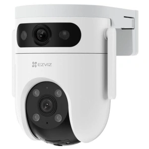 Camera de supraveghere EZVIZ H9C Dual WI-FI Rezolutie video: 2304 × 1296 Lentila fixa: 2.8mm Unghi de vizualizare: orizontal: 108°, vertical: 56°, diagonal 130° Distanta iluminator IR: 30 m Compresie video: H.265 / H.264 Detectarea formei umane alimentate