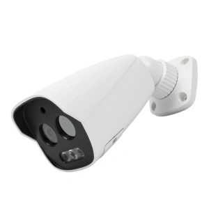 Camera supraveghere video PNI IP5422, 5MP, termoviziune 720P, POE, 12V, functii AI, slot card micro SD, ONVIF, IP66
