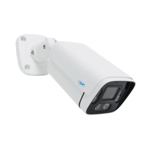 Camera supraveghere video PNI IP740 4MP, 6 LED-uri IR, IP66, alb atât cu NVR, cât și stand alone rez