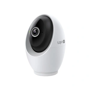 Indoor/Outdoor Pan/Tilt Security Wi-Fi Camera SPEC: 1080p, 2.4 GHz, Horizontal 360º FEATURE: Pan/Tilt, Smart Detection and Notifications (motion, people, baby crying), Motion Tracking, Sound and Light Alarm, Remote Control, Two-Way Audio, Voice Control (W