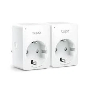 TP-Link MINI SMART WI-FI SOCKET TAPO P100 (2-PACK), Protocol: IEEE 802.11b/g/n, Bluetooth 4.2 (for onboarding only), 2.4 GHz, Android 4.4 or higher, iOS 9.0 or higher, AC 220-240 V~50/60 Hz 10 A, Maximum Load, 2300 W, 10 A.