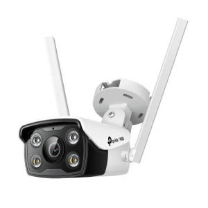"TP-LINK VIGI 4MP Outdoor Bullet Network WIFI Camera,VIGI C340-W(4mm), 1/3""Progressive Scan CMOS, obiectiv: 4mm, F1.6, unghi vizualizare Horizontal FOV: 79°, Vertical FOV: 43°, Diagonal FOV: 93°distanta IR: 30mm, interfata : 2.4 GHz, 1 x RJ45 10/100M. Ip