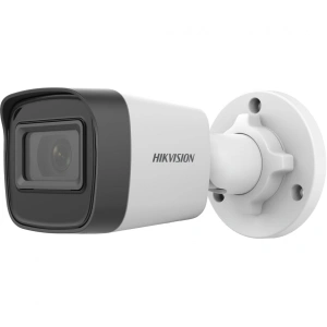 Camera de supraveghere IP Bullet 4MP Hikvision DS-2CD1041G0- I(2.8MM)/LITE, Compresie: 1/2.8" Progressive Scan CMOS Lentila fixa: 2.8mm, Iluminare min: IR: 20m, Alarma la evenimente: Motion detection (support alarm triggering by specified target type (hum