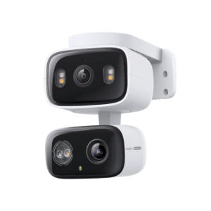 Camera Dual Lens Indoor/Outdoor TP-Link, senzor 1/2.8" Progressive Scan CMOS Starlight Sensor, lentile fixe: Focal Length: 2.8 mm, Aperture: F1.6, lentile PT: Focal Length: 6.0 mm, Aperture: F1.6, night vision 850 nm IR LED (40 ft / 12 m), rezolutie maxim