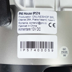 Camera supraveghere video PNI House IP574 cu Wi-Fi, PTZ, dual lens 4MP + 4MP, zoom optic 10X, IP65