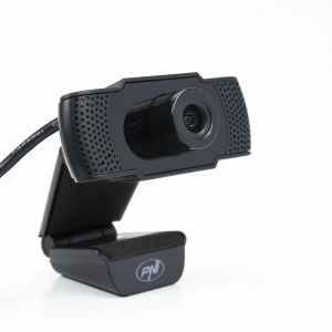 Pachet camera Web PNI CW1850 Full HD 1080P 2MP, USB, clip-on si sticky Pad Drapel inclus
