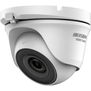 Camera de supraveghere Turret 2MP HiWatch HWT-T120-M(2.8MM), lentila fixa 2.8mm, iluminare: 0.01 Lux@(F1.2, AGC ON), 0 Lux with IR, IR 20M, iesire: TVI/AHD/CVI/CVBS, alimentare: 12 VDC ±15%, protectie IP66, dimensiuni: Ø 82.6 mm × 69.66 mm, greutate: 230g
