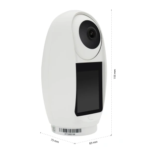 Camera supraveghere video PNI IP733 3MP, audio si video bidirectional, cu SOS buton apelare prin Blu