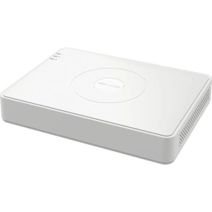 DVR Hikvision 16 canale DS-7116HGHI-M1/T, TURBO HD, H.265 Pro+/H.265 Pro/H.265 video compression, BNC interface (1.0 Vp-p, 75 Ω), supporting coaxitron connection, pana la 18-ch IP camera inputs (pana la 5MP), Up to 1080p Lite@15 fps encoding capability, H