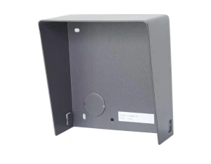 Protectie ploaie pentru un modul de videointerfon modular Hikvision DS- KABD8003-RS1/S, material otel inoxidabil, montaj aplicat, dimensiuni: 116.4 × 122 × 58 mm, greutate: 298.9 g