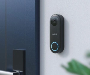 Sonerie video Reolink WiFi; D340W Rezolutie video: 5 Megapixeli (2560 × 1920) Day/night: IR cut filter Unghi de vizualizare: 180° (diagonala) Functii speciale: detectare persoane Microfon: incorporat Difuzor: incorporat Comunicare bidirectionala: Da Aplic