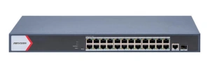 Switch Hikvision Gigabit DS-3E1526P-EIV2, 24 porturi, PoE