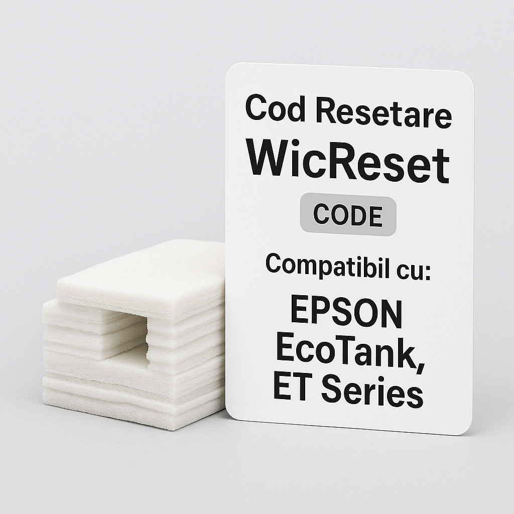Cod Resetare WICReset + Bureti pentru imprimante Epson EcoTank