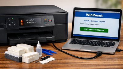 Resetare Epson WicReset si Inlocuire Bureti – Ghid Complet pentru Eroarea Ink Pad Full