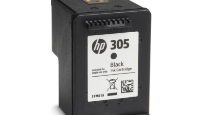 Cum se incarca cartusul HP 305 / 305XL negru ?