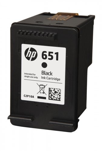 Cartus original HP 651 C2P10AE Black 600 de pagini - Img 2