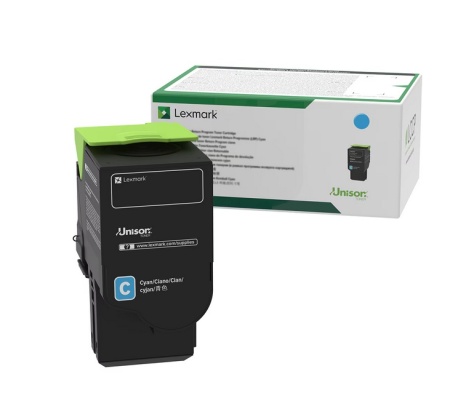 Cartus Original Lexmark 78C20C0 1.4K Cyan CX421 CX522 CX622 CX625 CS421 CS521 CS622