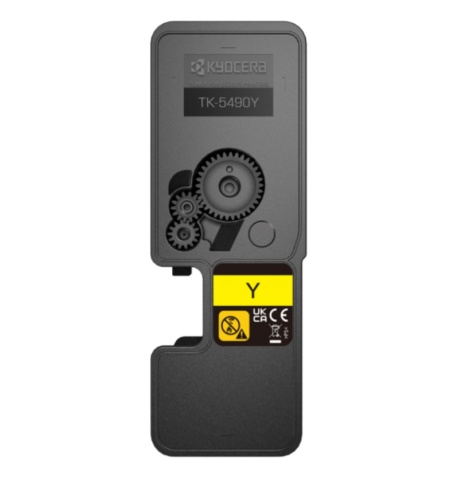 Cartus original Kyocera TK-5490Y PA2101 MA2101 Yellow 2.4K - Img 2