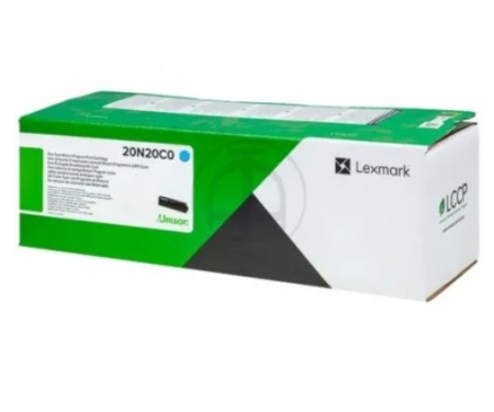 Cartus Original Lexmark 20N20C0 CS331 CS431 CX331 CX431 Cyan 1.5K
