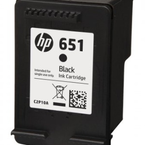 Cartus original HP 651 C2P10AE Black 600 de pagini - Img 2