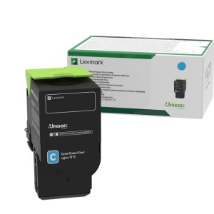 Cartus Original Lexmark 78C20C0 1.4K Cyan CX421 CX522 CX622 CX625 CS421 CS521 CS622