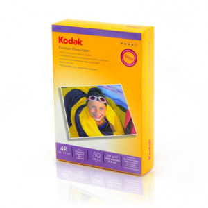 Hartie foto Kodak 4R 10X15 Glossy single side 180g/mp 50 coli