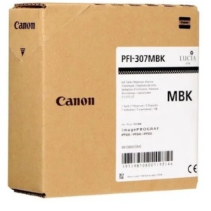 Cartus original Canon PFI-307MBk PFI307MBk 9810B001 Matte Black 330ml