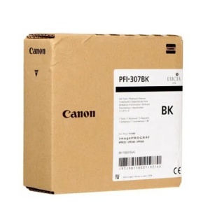 Cartus original Canon PFI-307BK PFI307BK 9811B001 Black 330ml